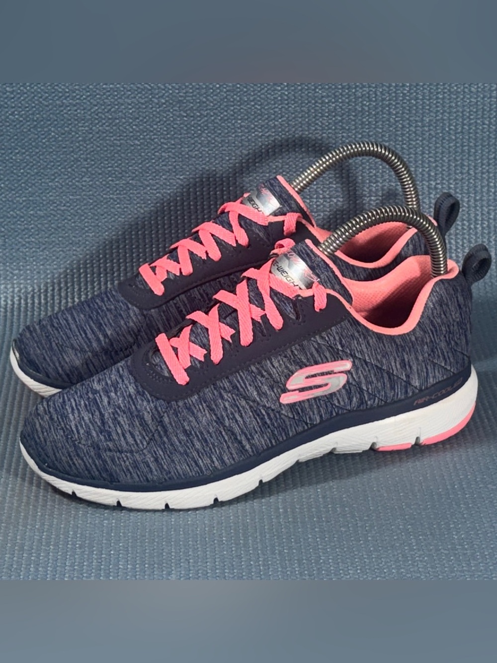 Skechers Women’s Blue Flex Appeal 3.0 Insiders Shoes Size 7